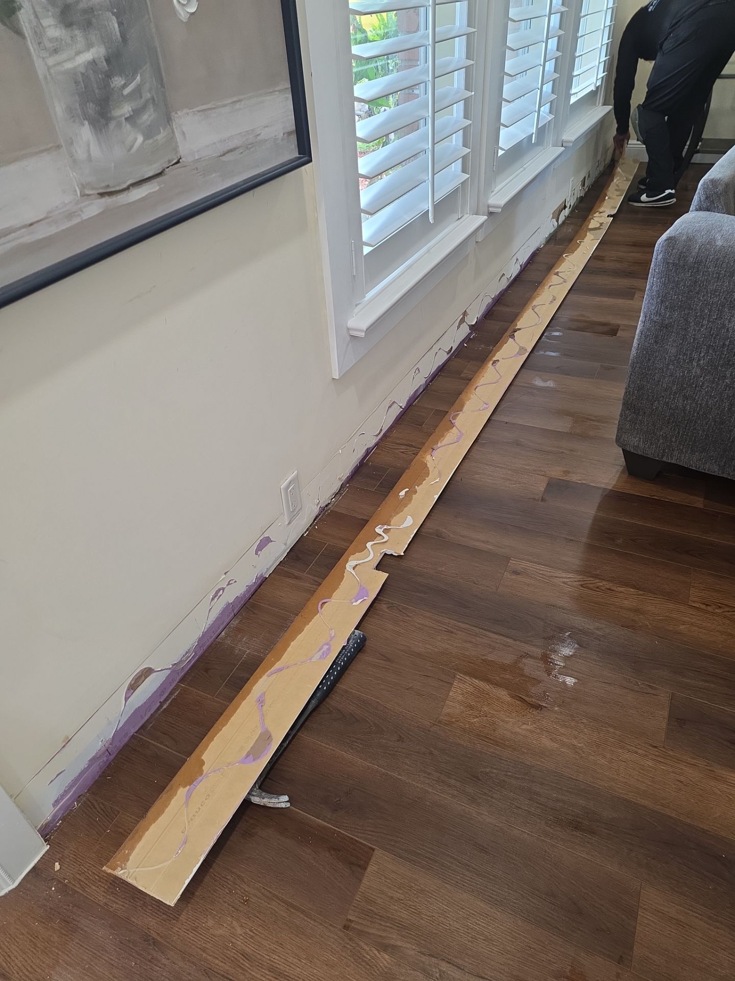 Emergency Water Extraction and Wood Floor Drying in Royal Palm Beach by SuperClean