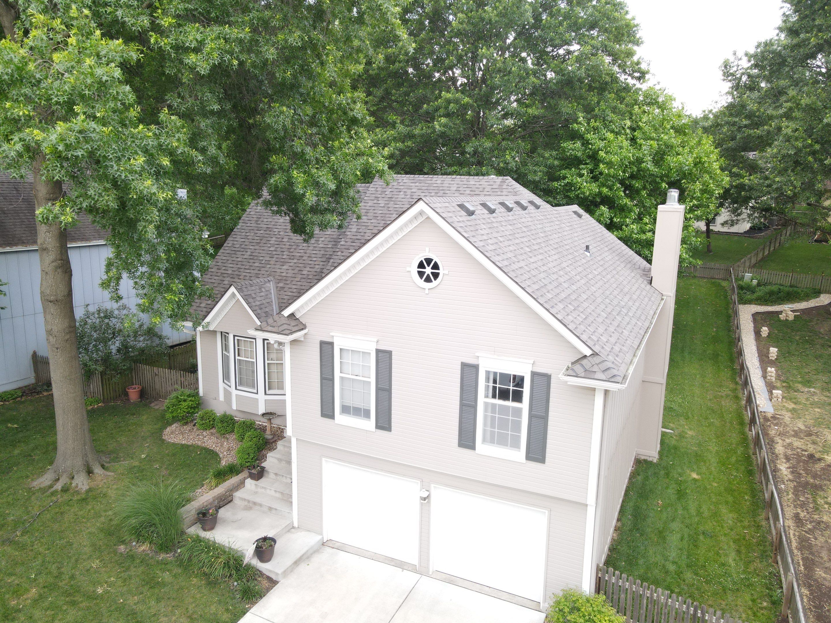 Project in Overland Park by HT Roofing & Construction, INC