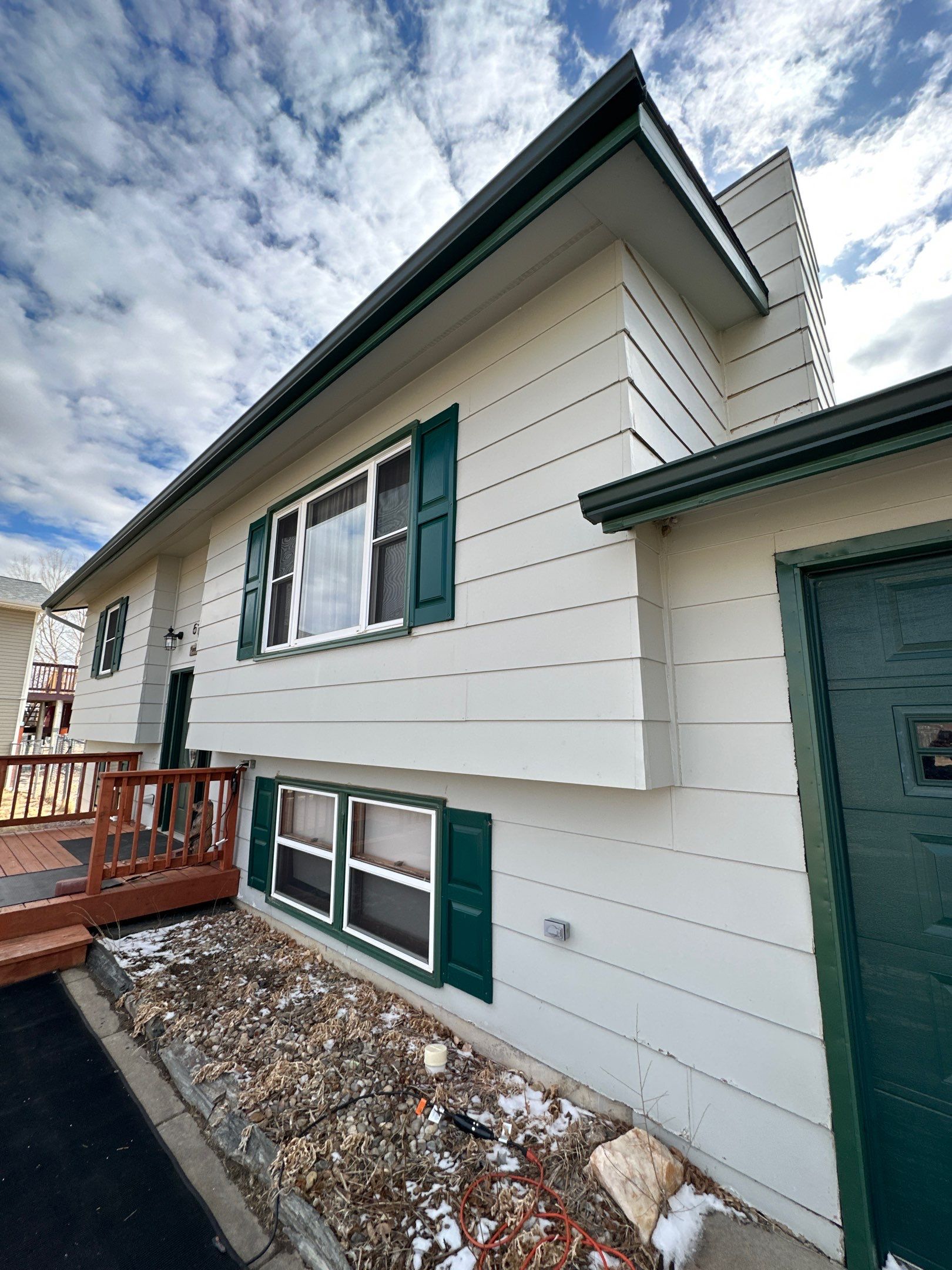 Deck Installation using Trex by Weather-Tite Exteriors LLC