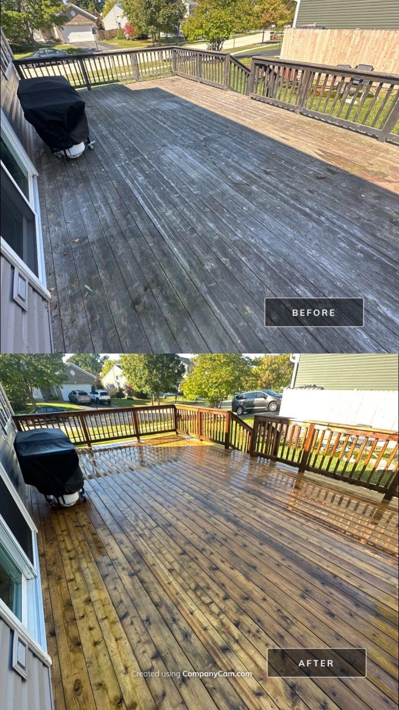 Project in Lakemoor by Simmons Power & Soft Washing