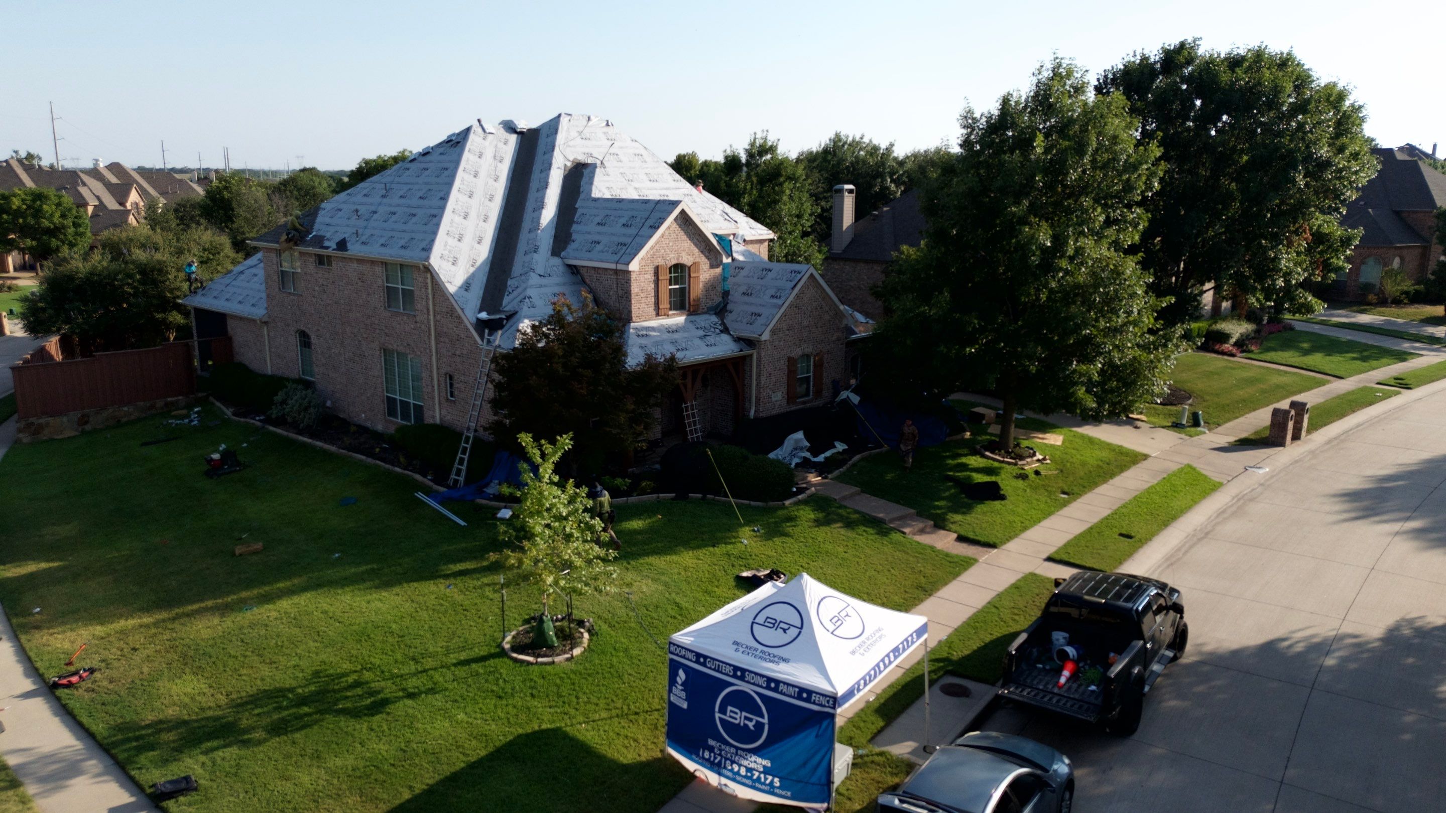 Residential Roofing Installation using IKO Nordic Class 4 by Becker Roofing and Exteriors