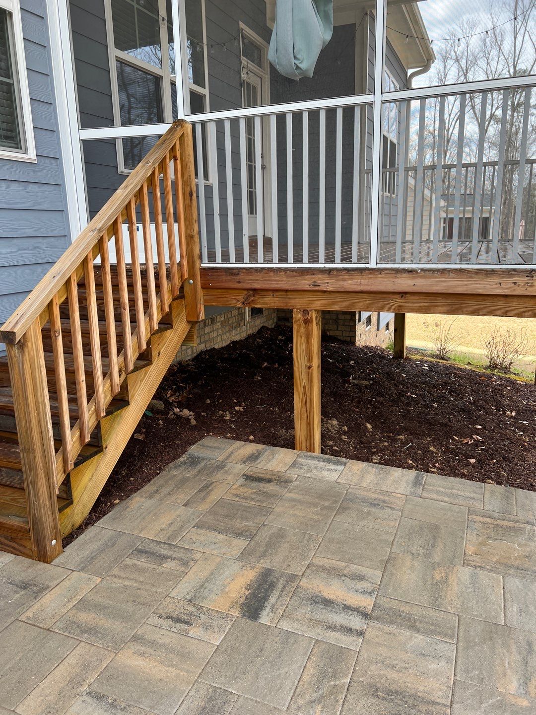 Screened Porch using Wood Sealant by DuraSeal