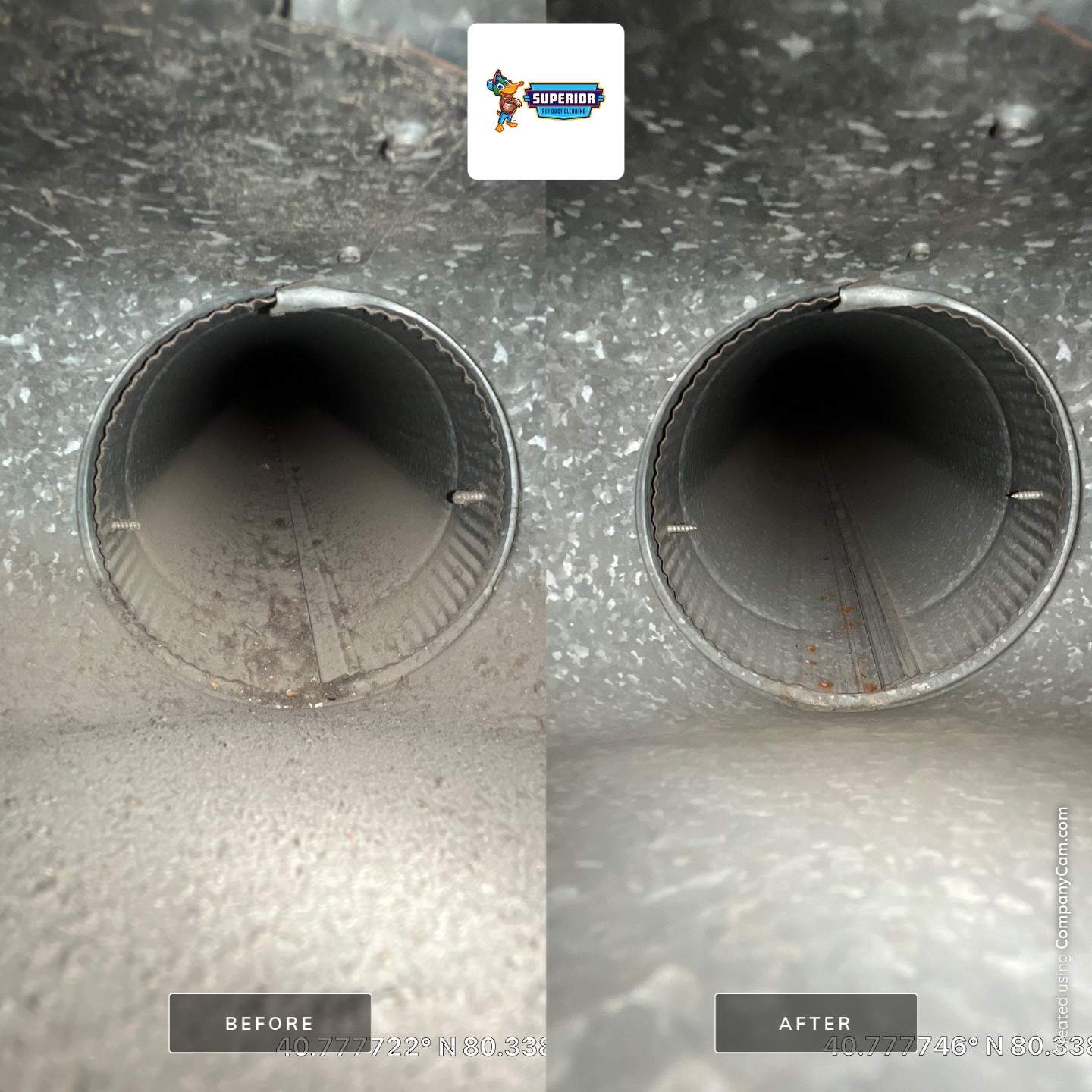 Air Duct Cleaning With a Vacuum Truck in Beaver Falls, PA by Superior Air Duct Cleaning