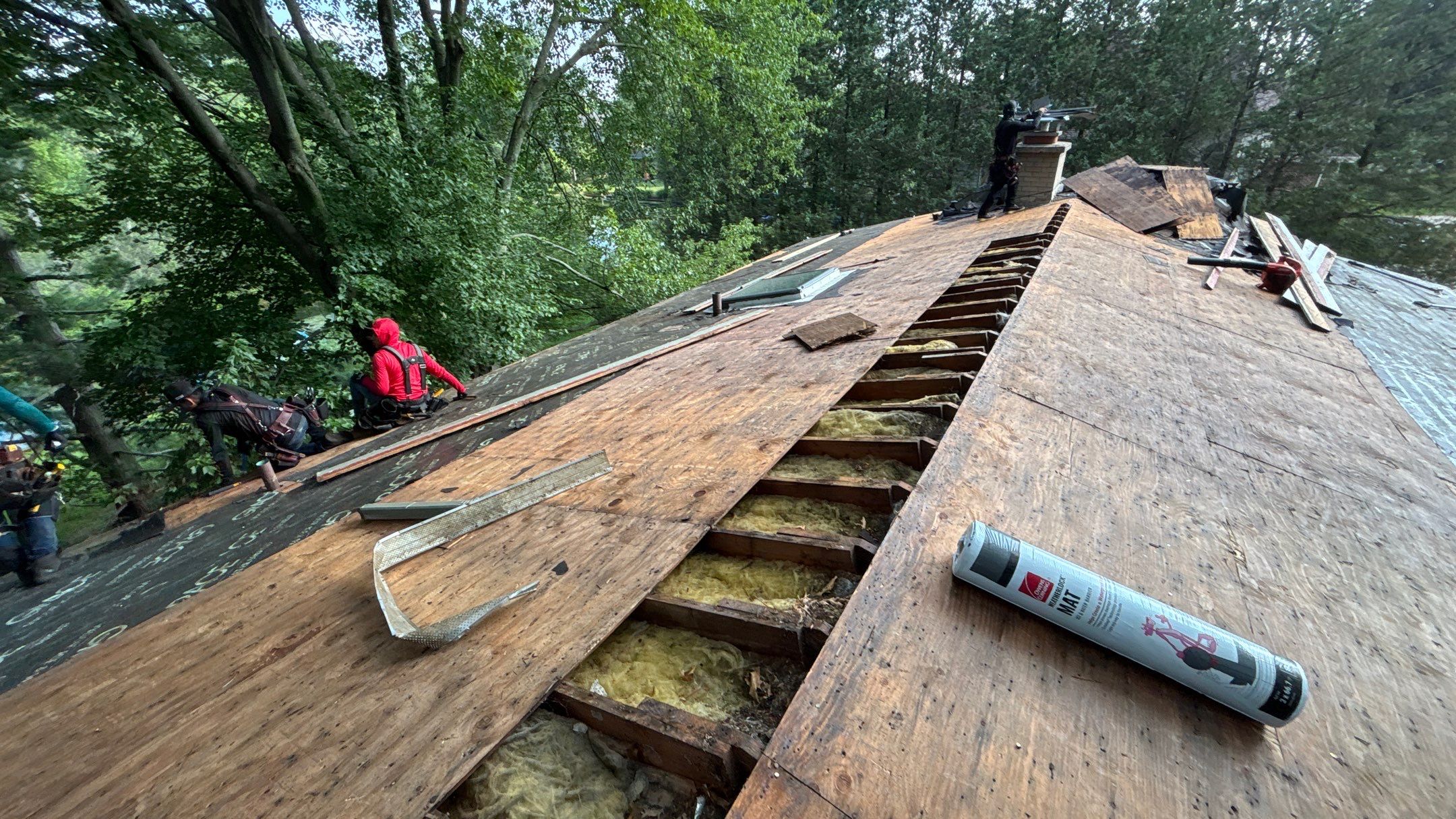 Roof Replacement using Owens Corning Driftwood by 180 Contractors