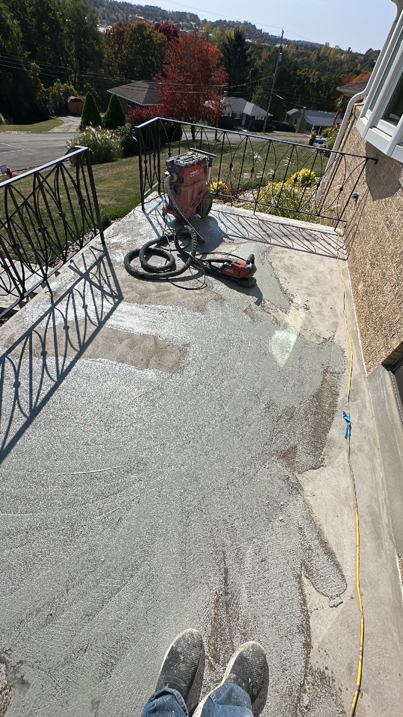 Driveway + Porch + Steps + Walkway Project in Robinson by Floors in a Day, Inc