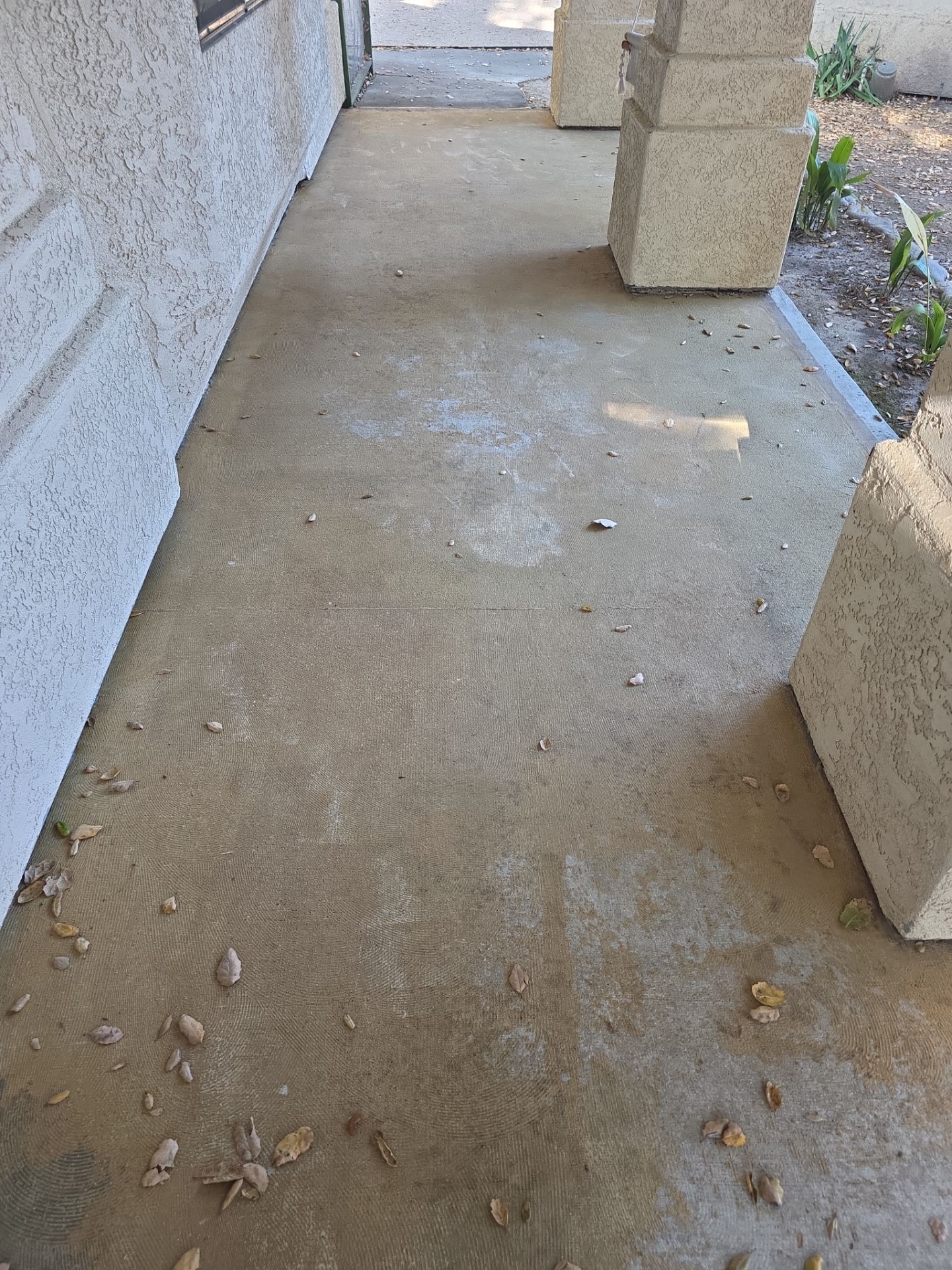Atascadero Porch and Walkway Coating with Obsidian Polyurea Finish by MGP Coatings