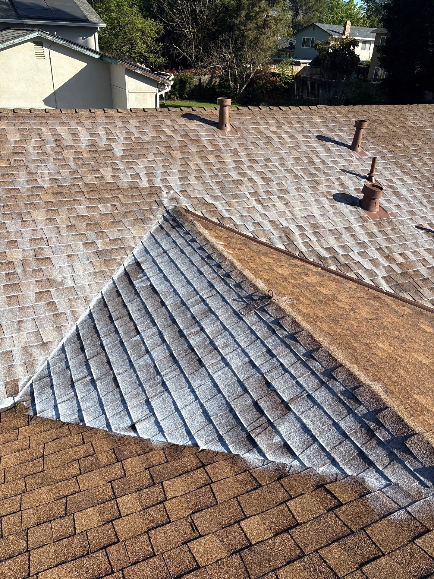 Roof Rejuvenation using Roof Maxx Treatment by Roof Maxx of Folsom