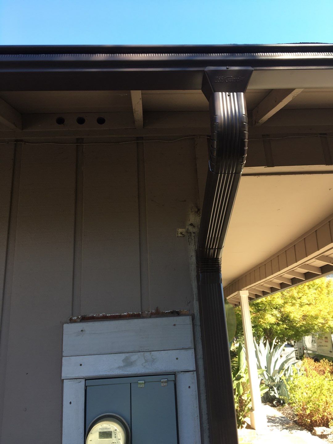 Gutter Installation using Englert LeafGuard Gutters by Byers Enterprises 