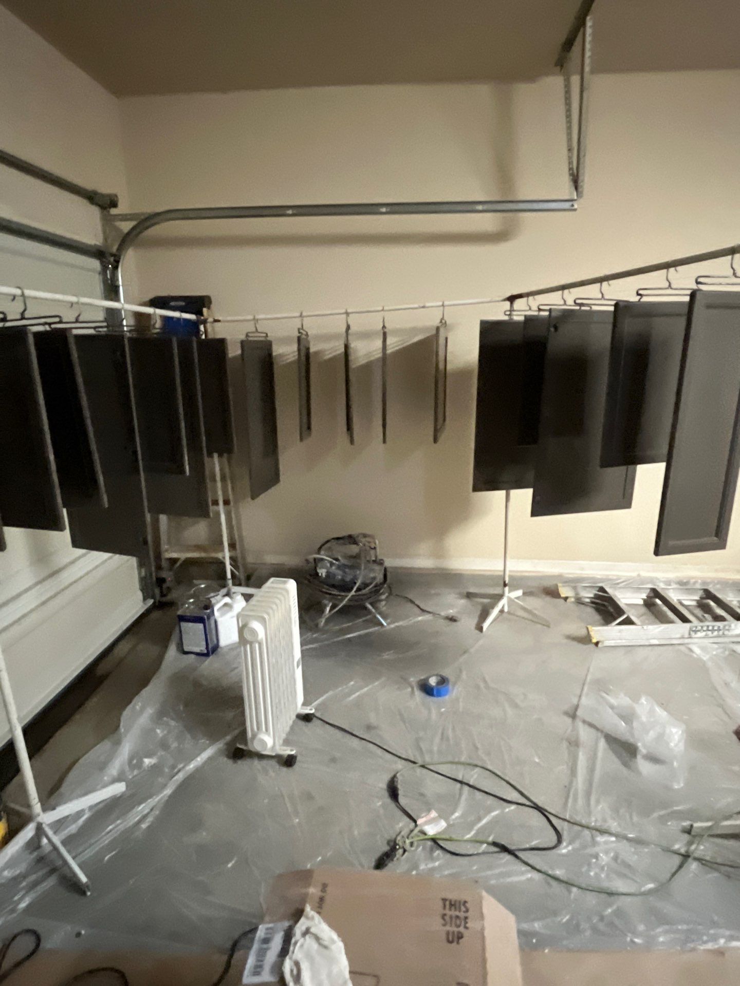 Interior Kitchen Cabinet Repaint in Cumming by Five Star Painting