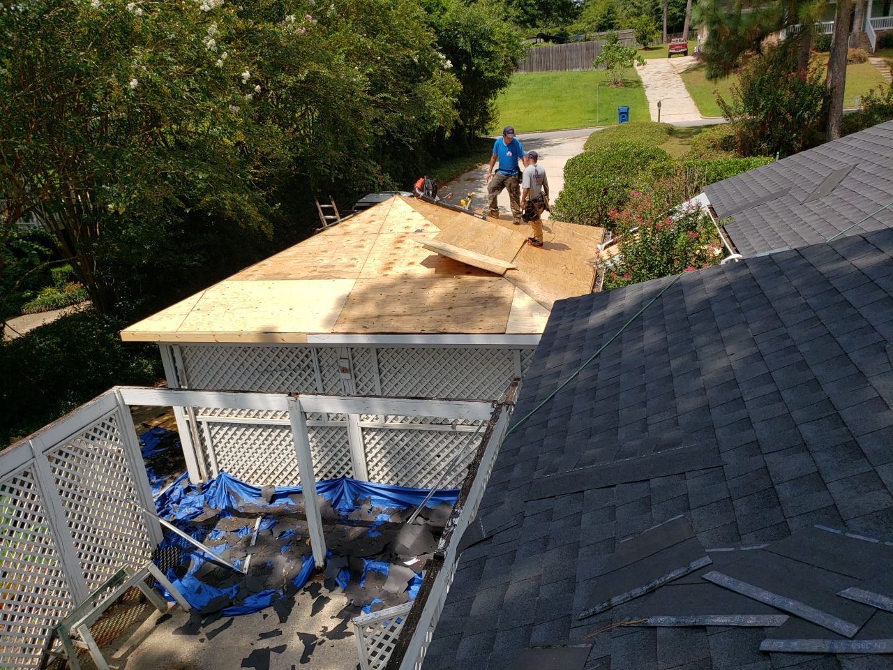 Residential Roofing Installation using Roof Replacement by American Roofing & Construction LLC