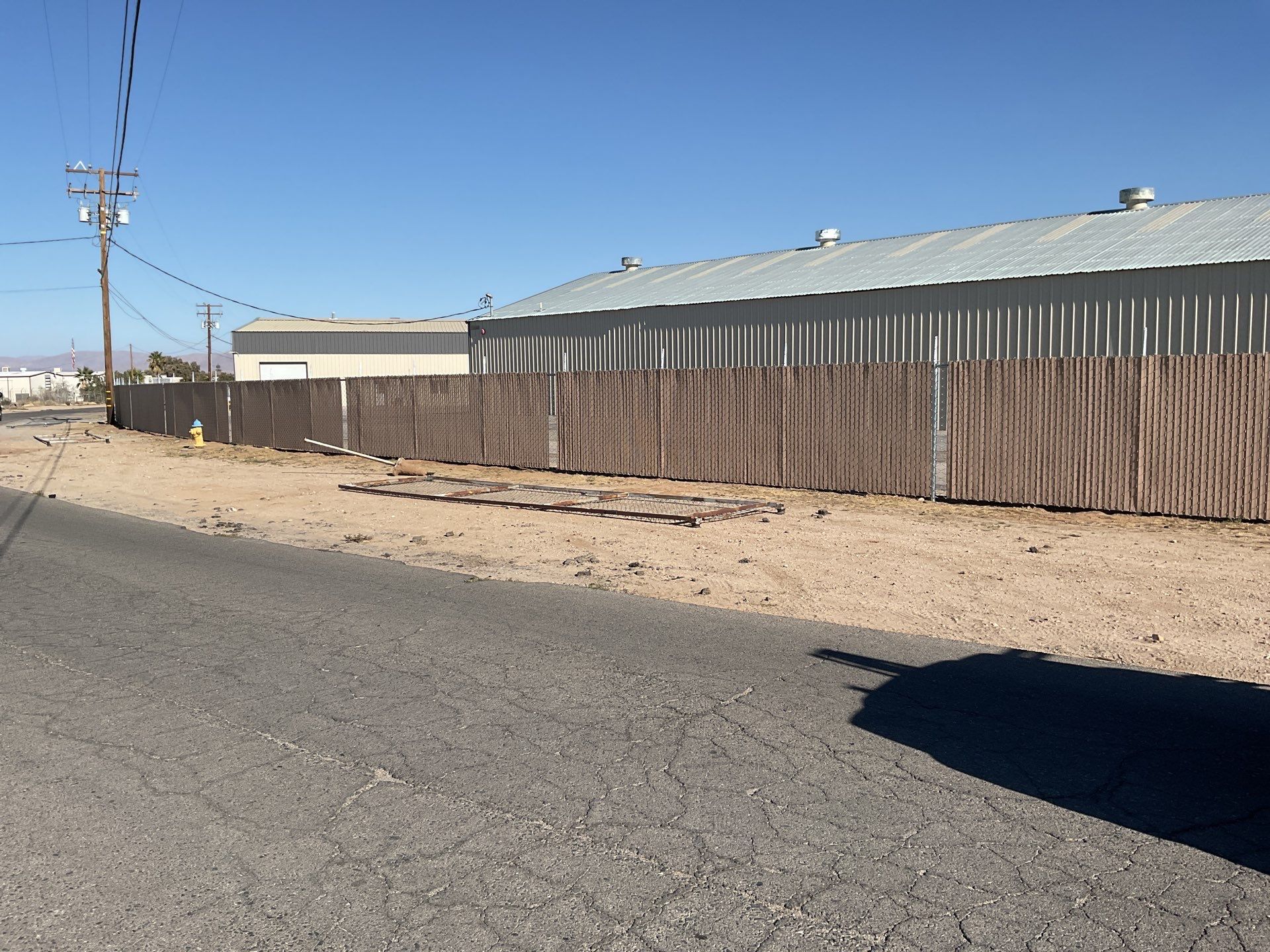 Commercial fence installation  by Fence Guys Inc. 