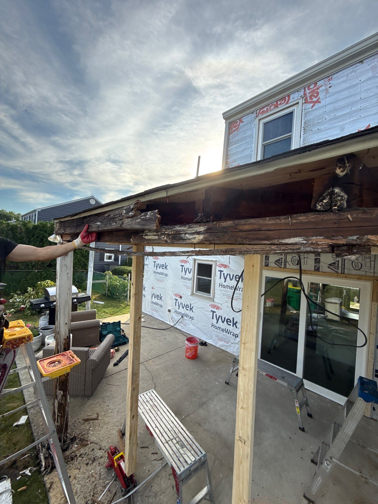 Comprehensive Siding Replacement and Structural Carpentry in Fairless Hills by Stofan Construction LLC