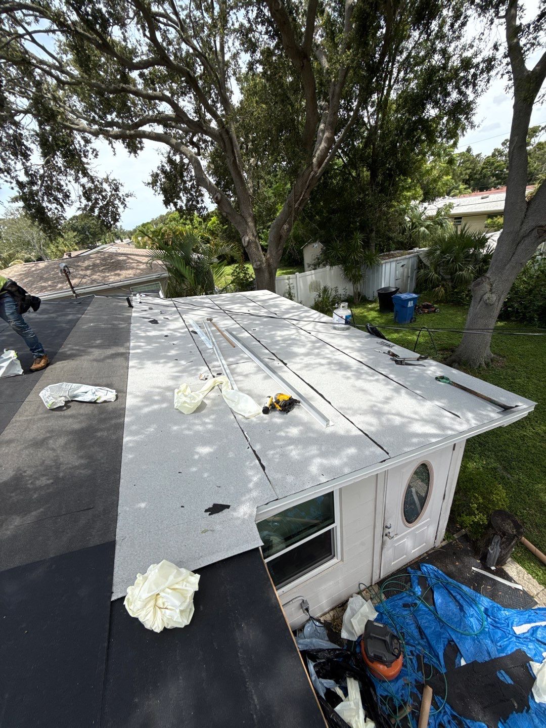 Project in St. Petersburg 33710 by Mitchell Roofing Company LLC 
