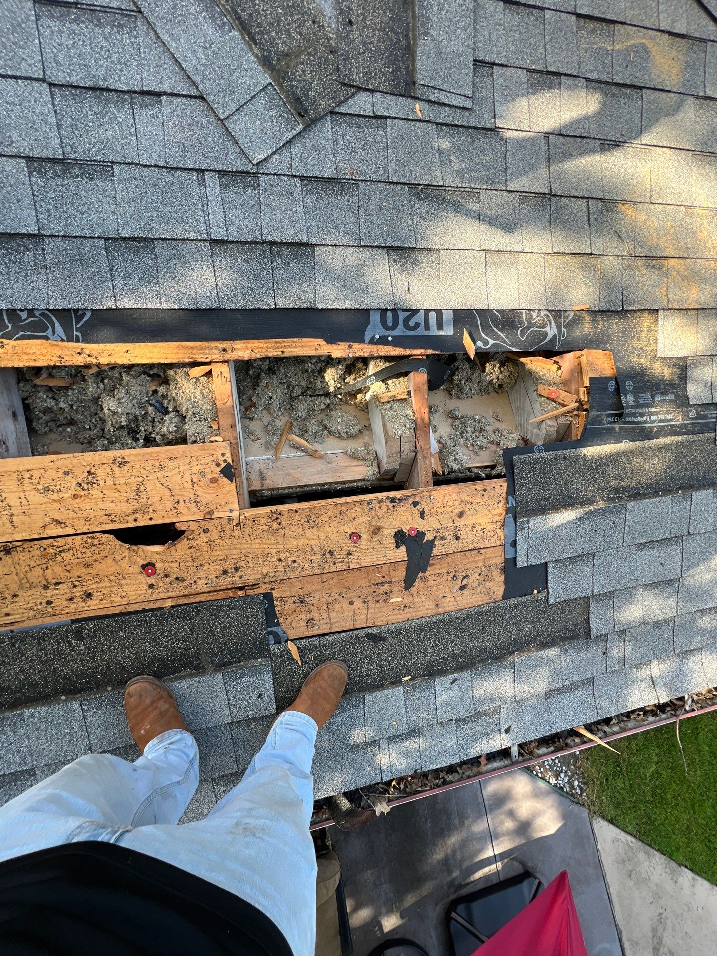 Residential Roofing Repair using Owen's Corning Duration (Lifetime) Shingles by Roof Repair Company
