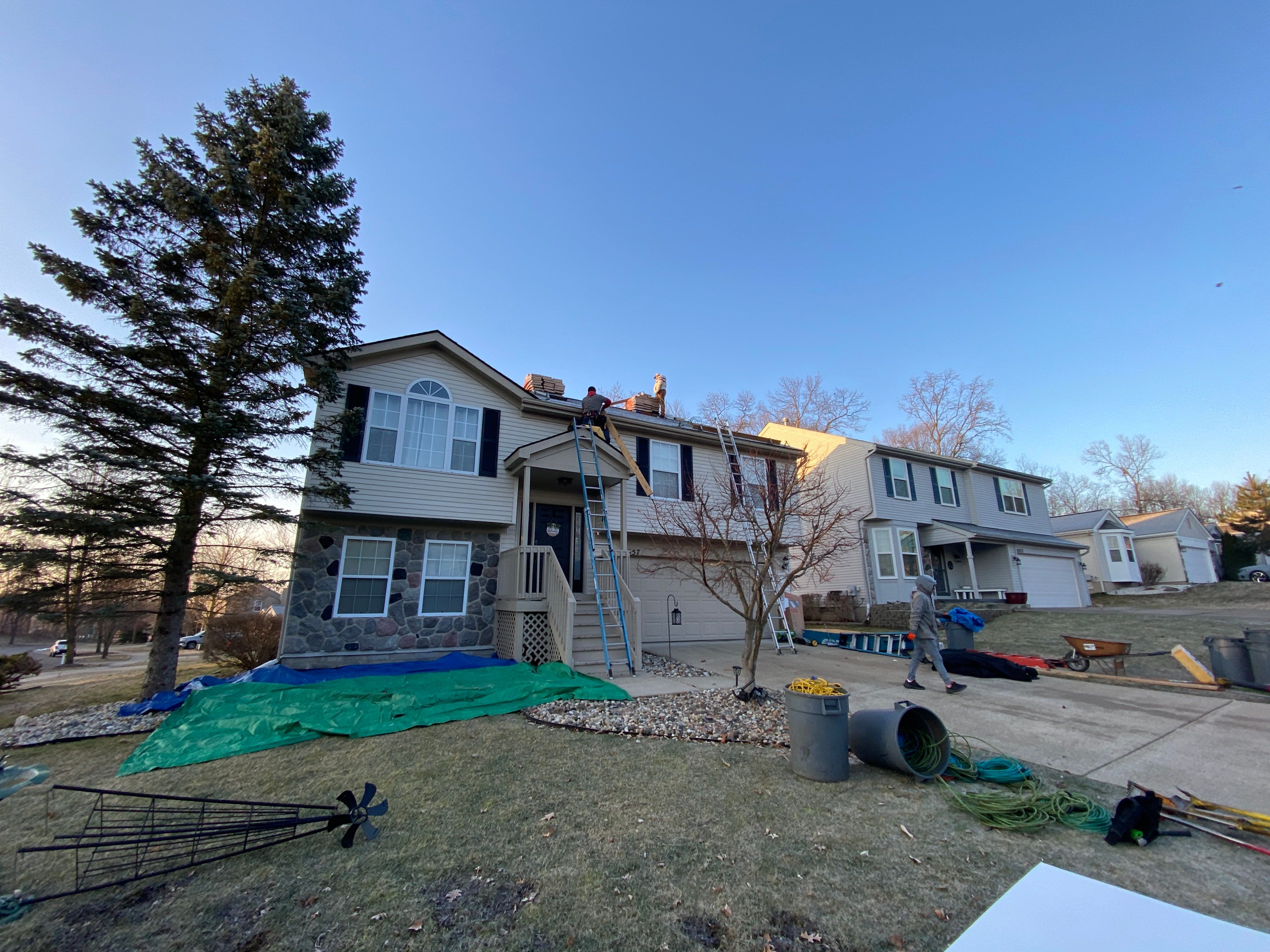 Roof Replacement using Certainteed Landmark Climate-Flex by 180 Contractors