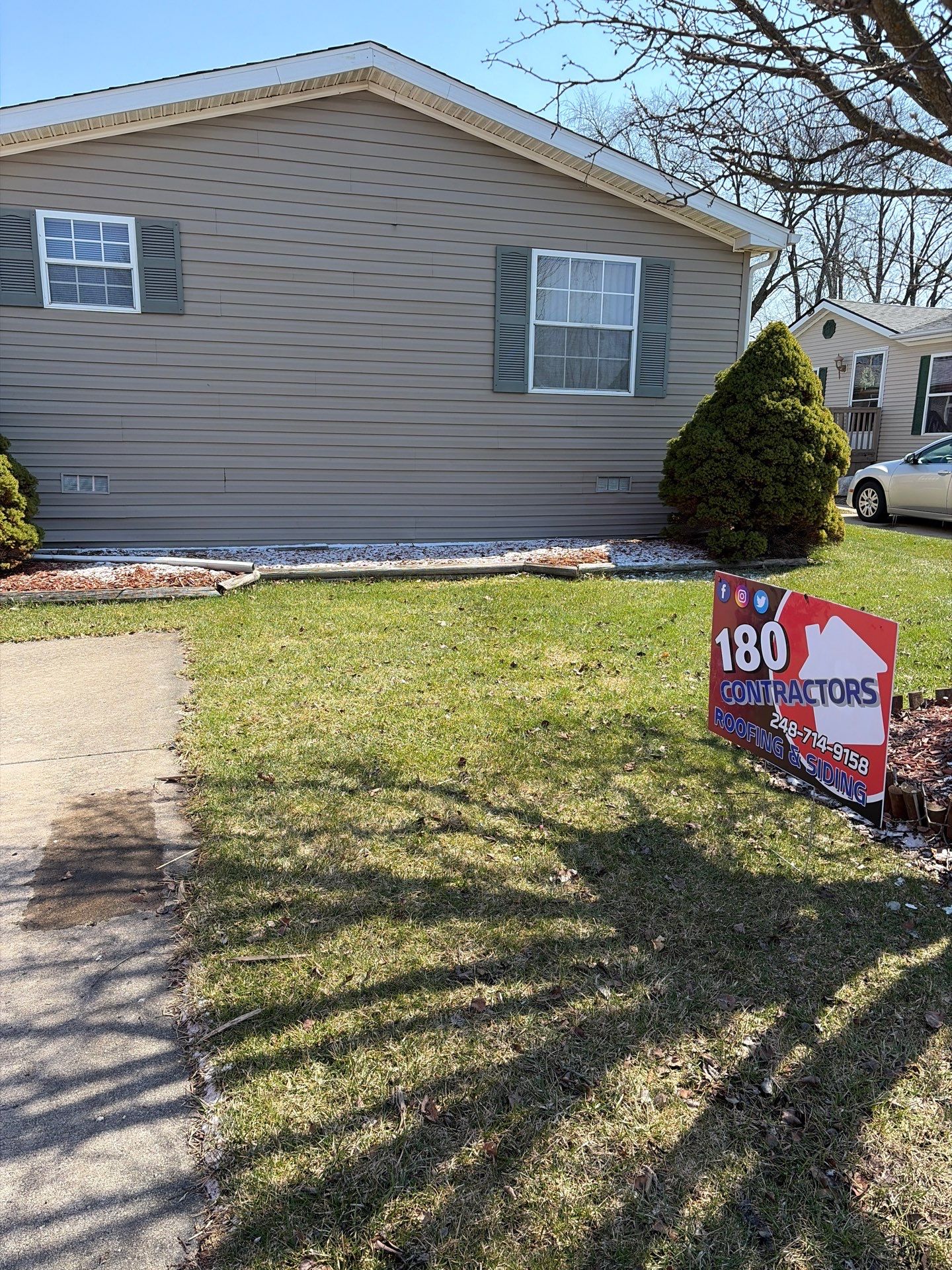 Roof Replacement using Owens Corning Duration Shingles by 180 Contractors