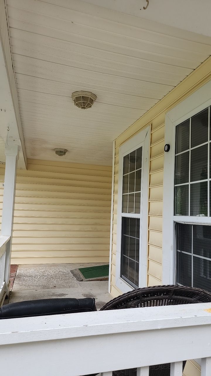 House Wash using cleaner by G&H Home Tech Pros LLC