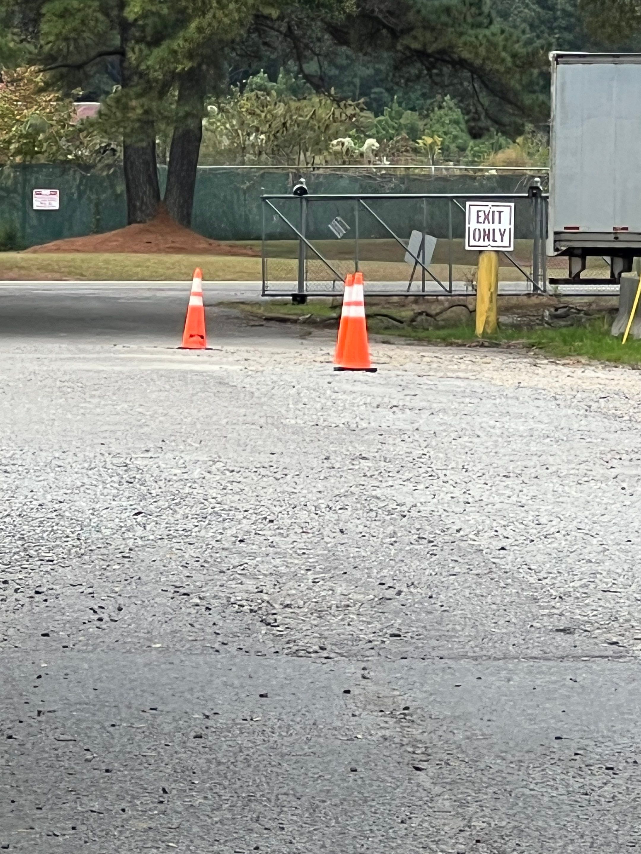 Parking Lot & Driveway Repairs – AAF Flanders by S.W. Contracting & Consulting