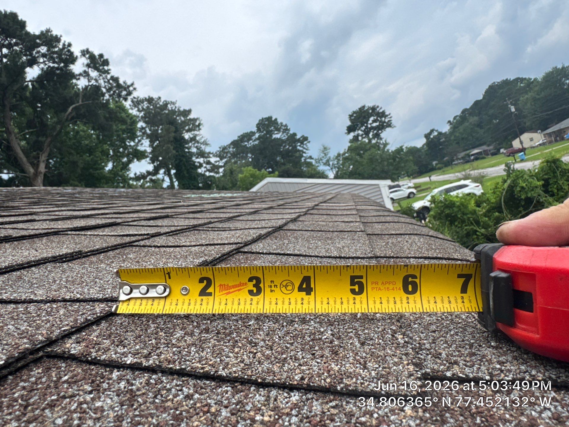 Comprehensive Asphalt Shingle Roof Inspection and Damage Assessment in Jacksonville by North Carolina Roofs