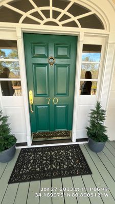Front Door Repaint