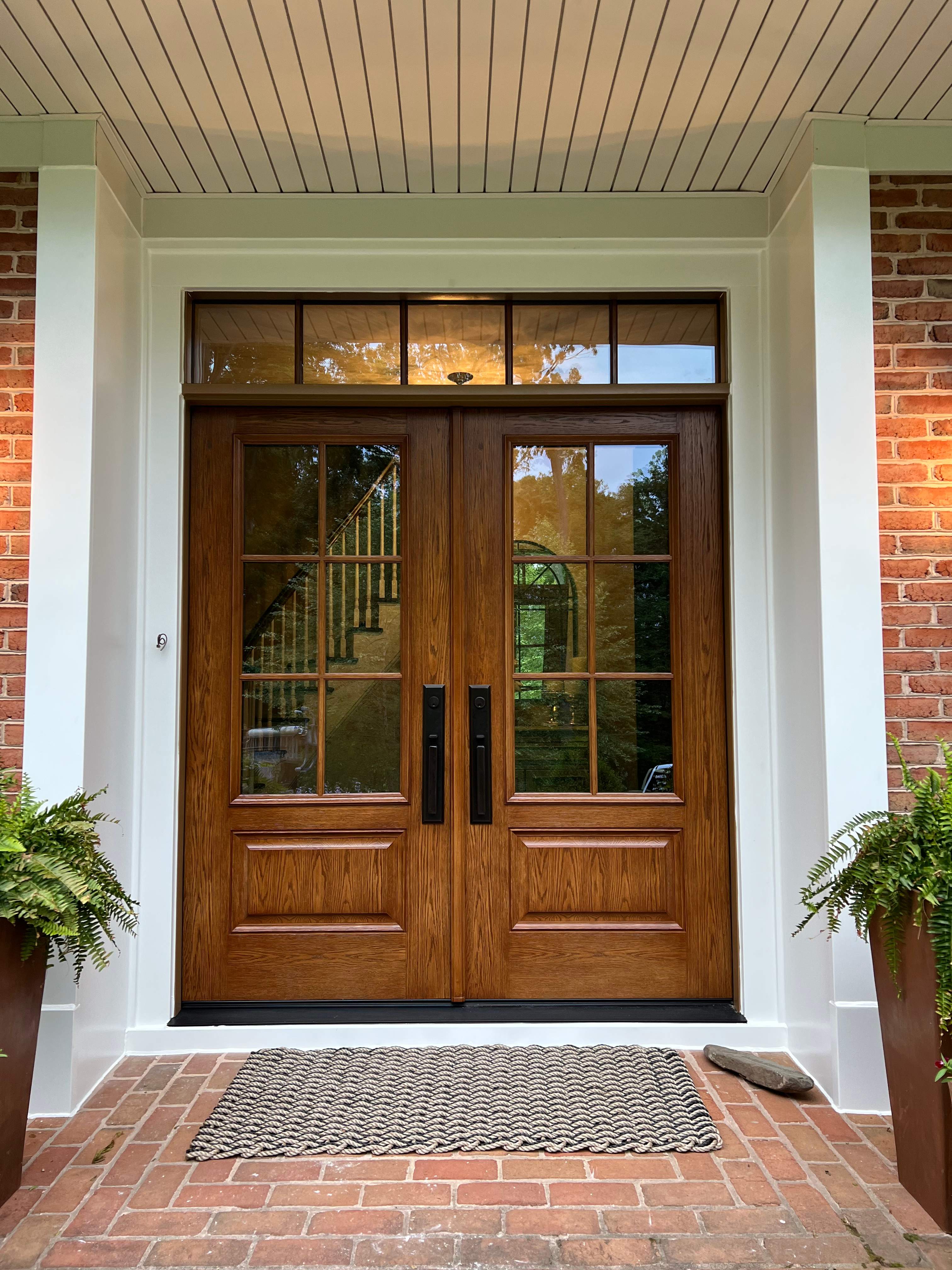 Fiberglass French Door & Entry Door Replacement in Ijamsville, MD by ARCH Exteriors 