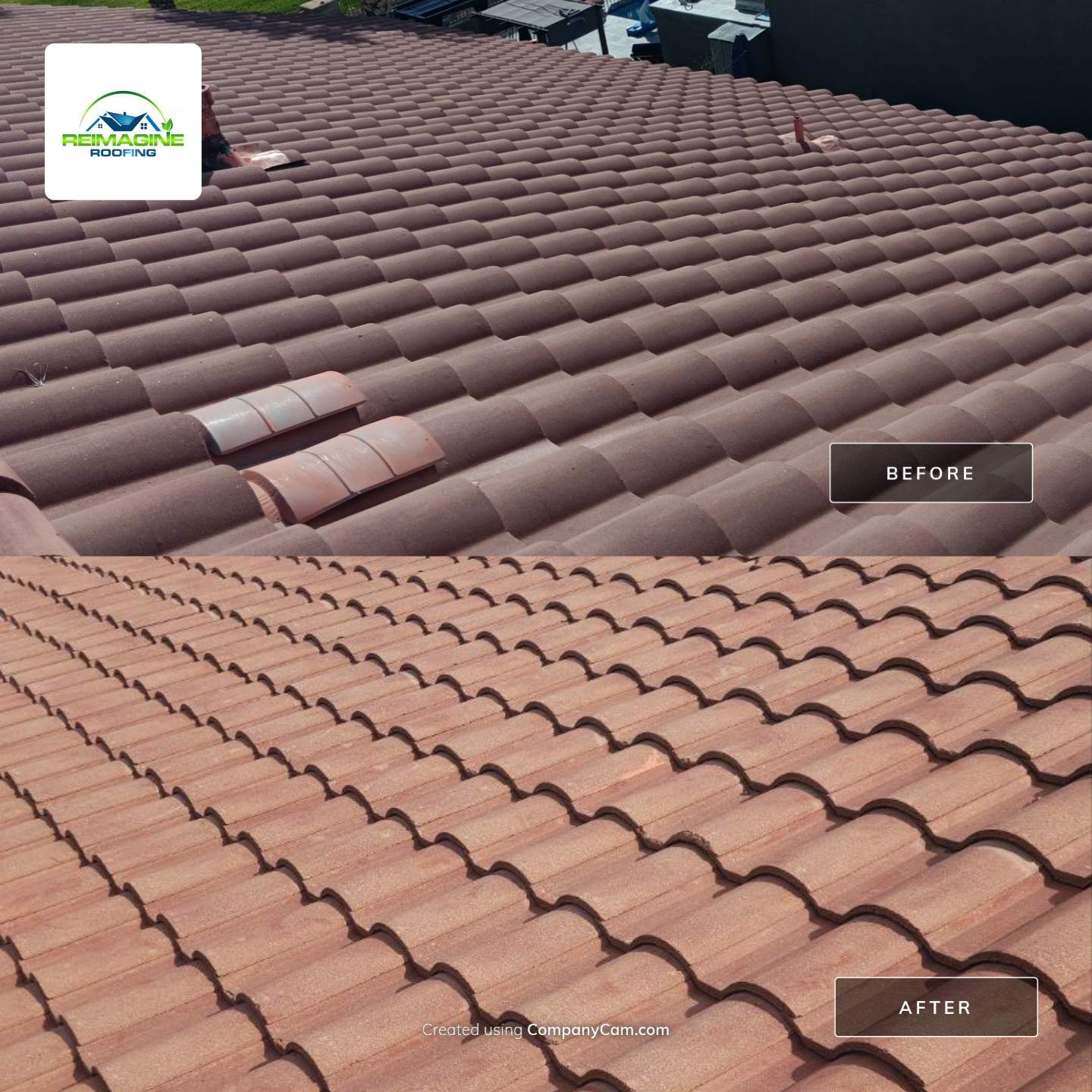 Capistrano Terracotta Concrete Tile by Reimagine Roofing