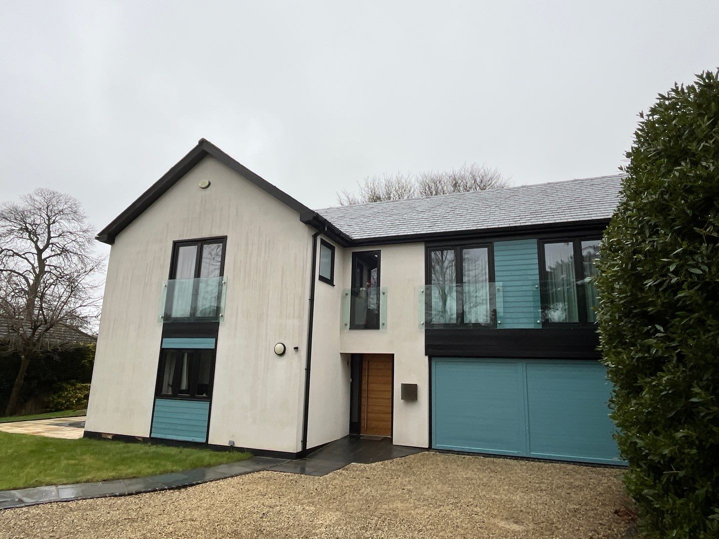 Render and Roof clean using Softwash Equipment by Ges Exterior Cleaning ltd