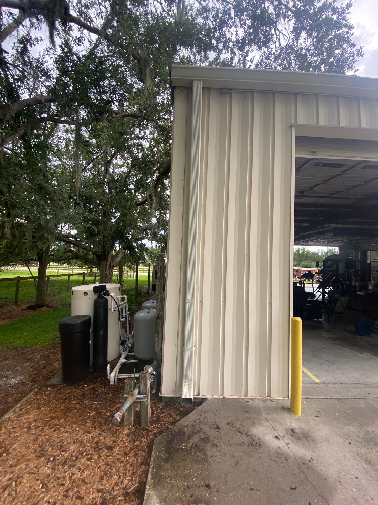Sarasota Fire House - New Downspouts by Gutter Professors