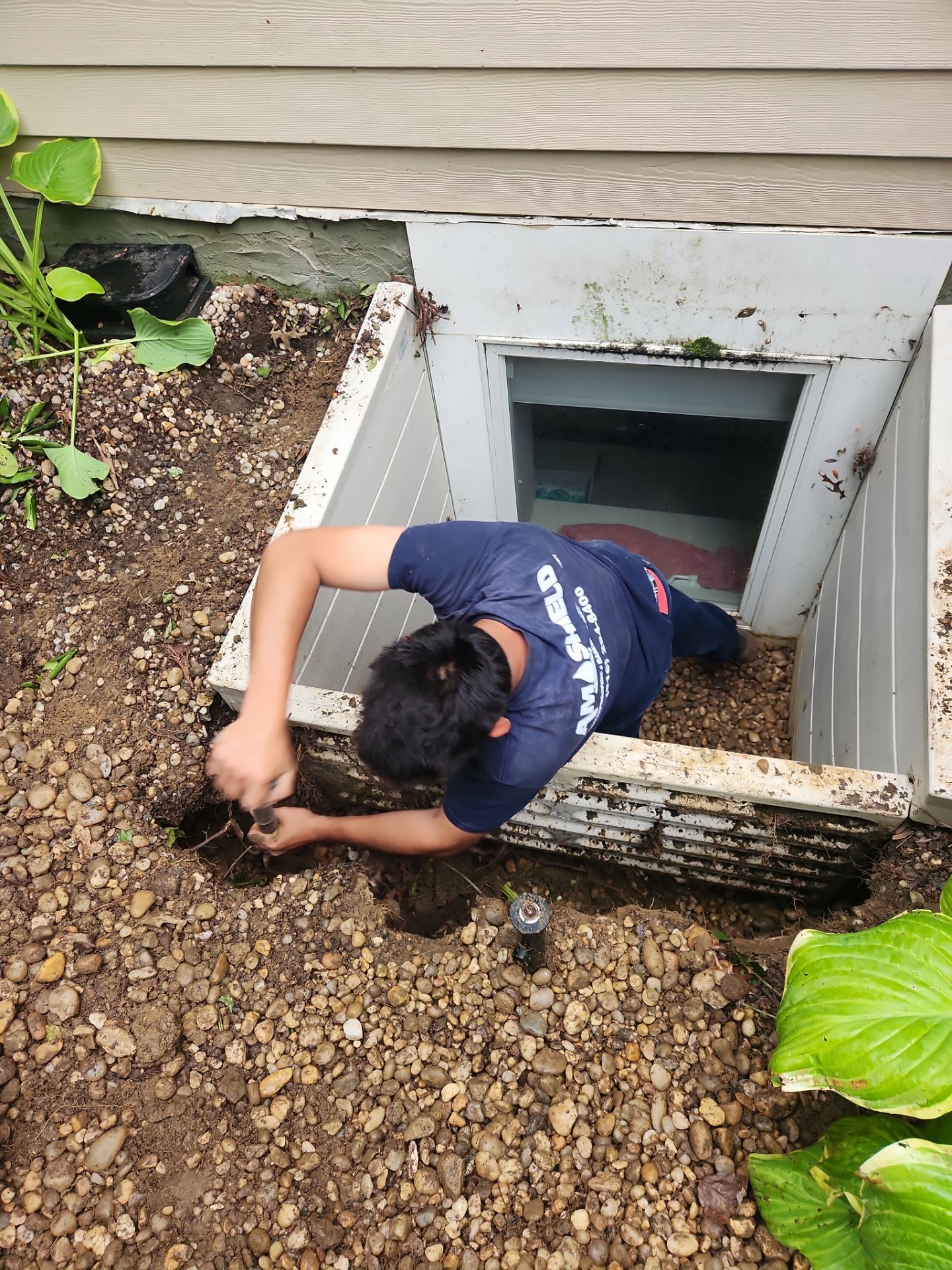 Firestone Circle Roslyn, NY 11576 by A.M. Shield Waterproofing, Corp.