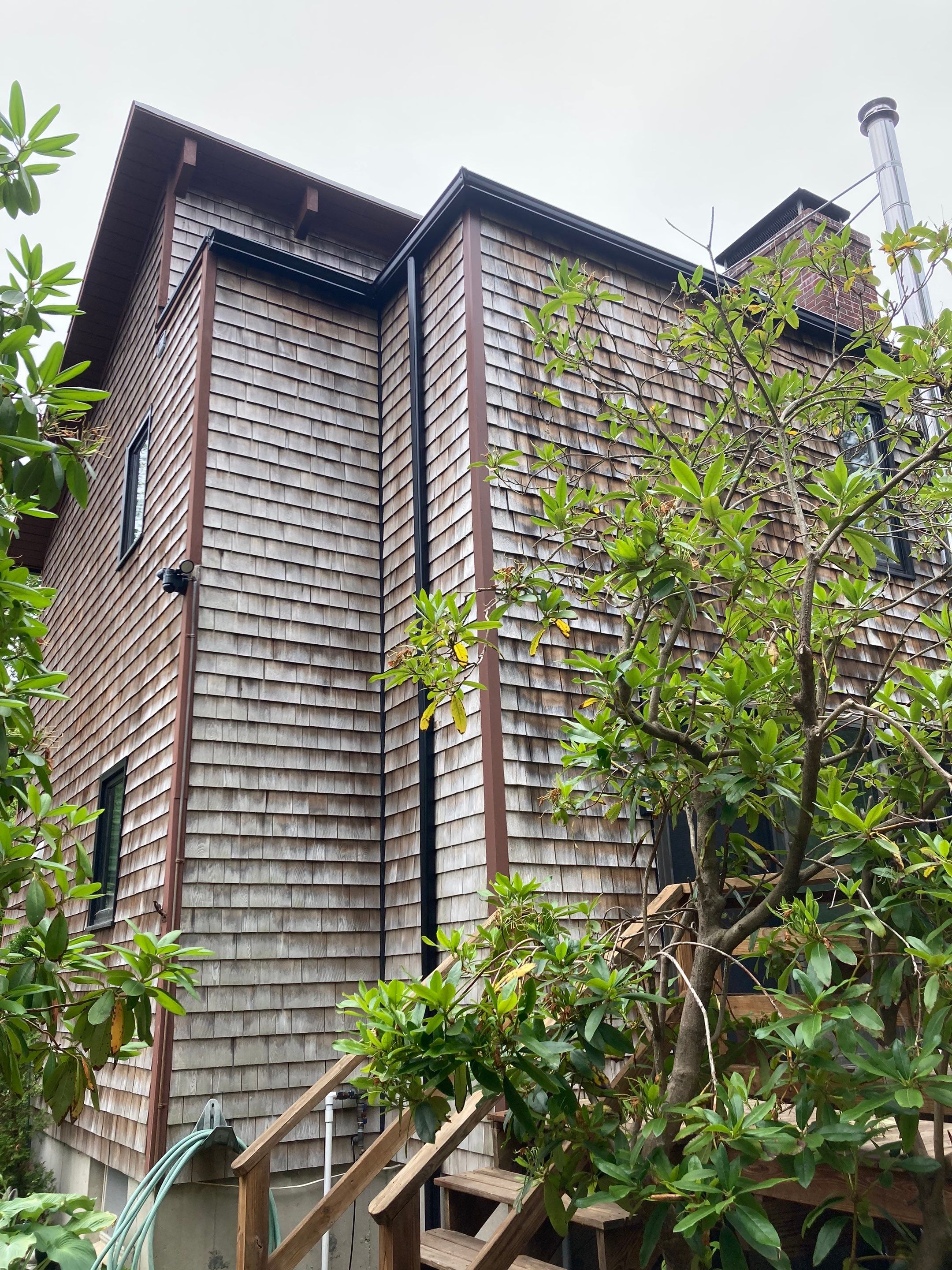 Black Duo Pro Gutter Installation in Wellfleet, MA by Gutter Pro Enterprises