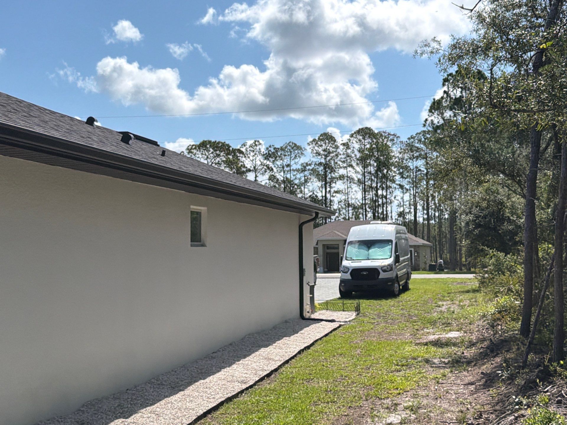 GAF Asphalt Shingle Roof Replacement with Skylight in Eustis by Fortified Roofing Solutions Corp.