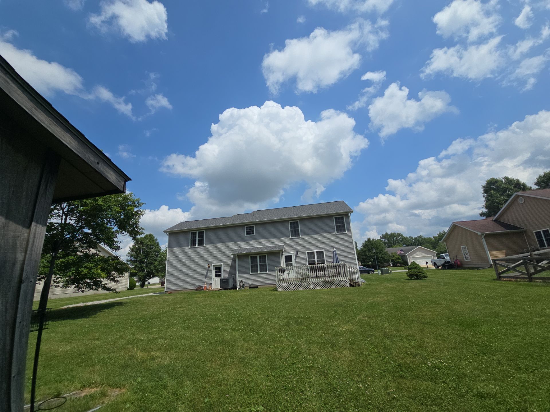 GAF Timberline HDZ Pewter Shingle Roof Replacement in Mt Orab by Empire Contractors