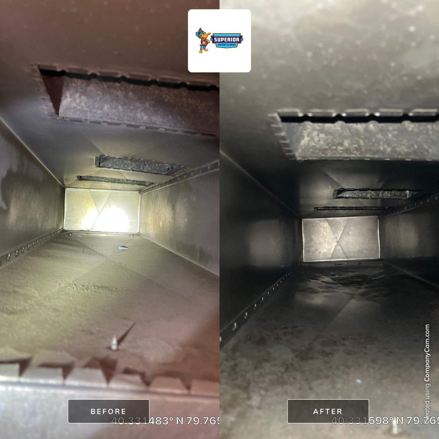 Air Duct Cleaning With a Vacuum Truck in North Huntingdon, PA by Superior Air Duct Cleaning