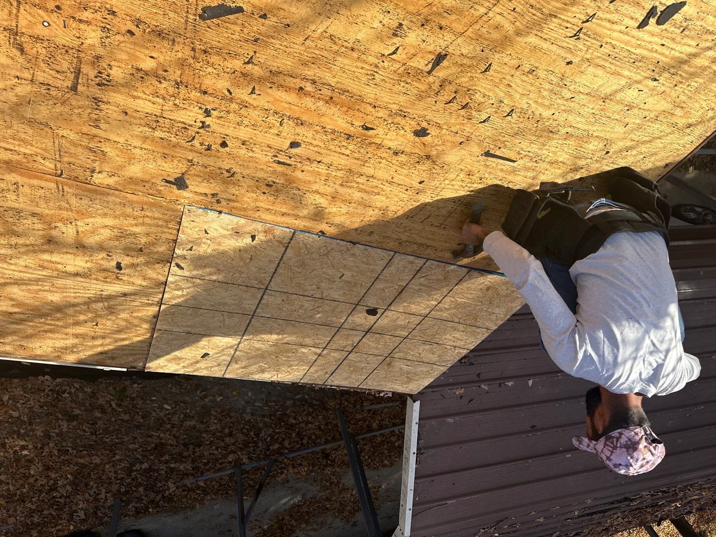 Porch Repairs and a Roof Replacement by BANA Roofing and Solar Supply