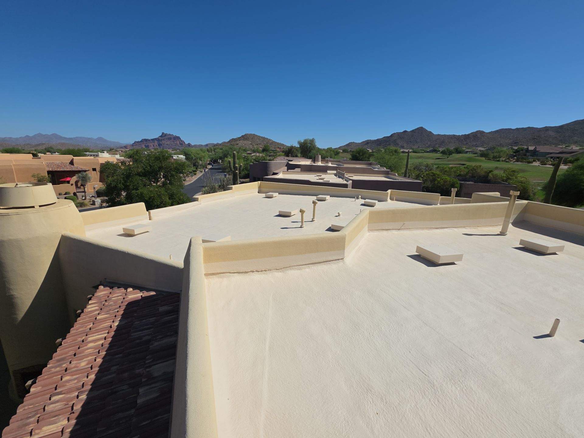 Low Slope Roofing Install by Weather-Tite Roofing
