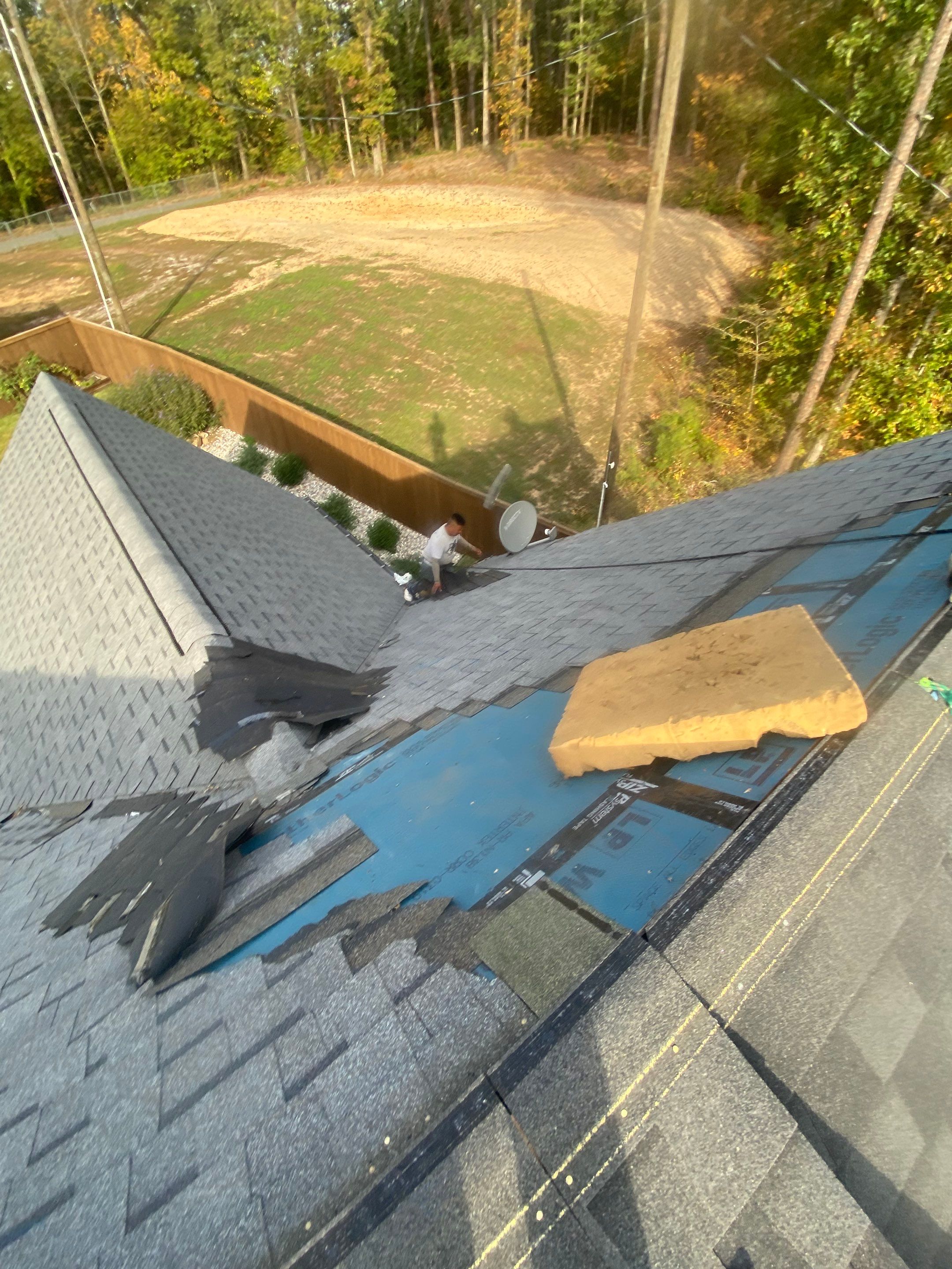 Residential Roofing Repair using Malarkey Vista: Midnight Black by Hostetler Roofing