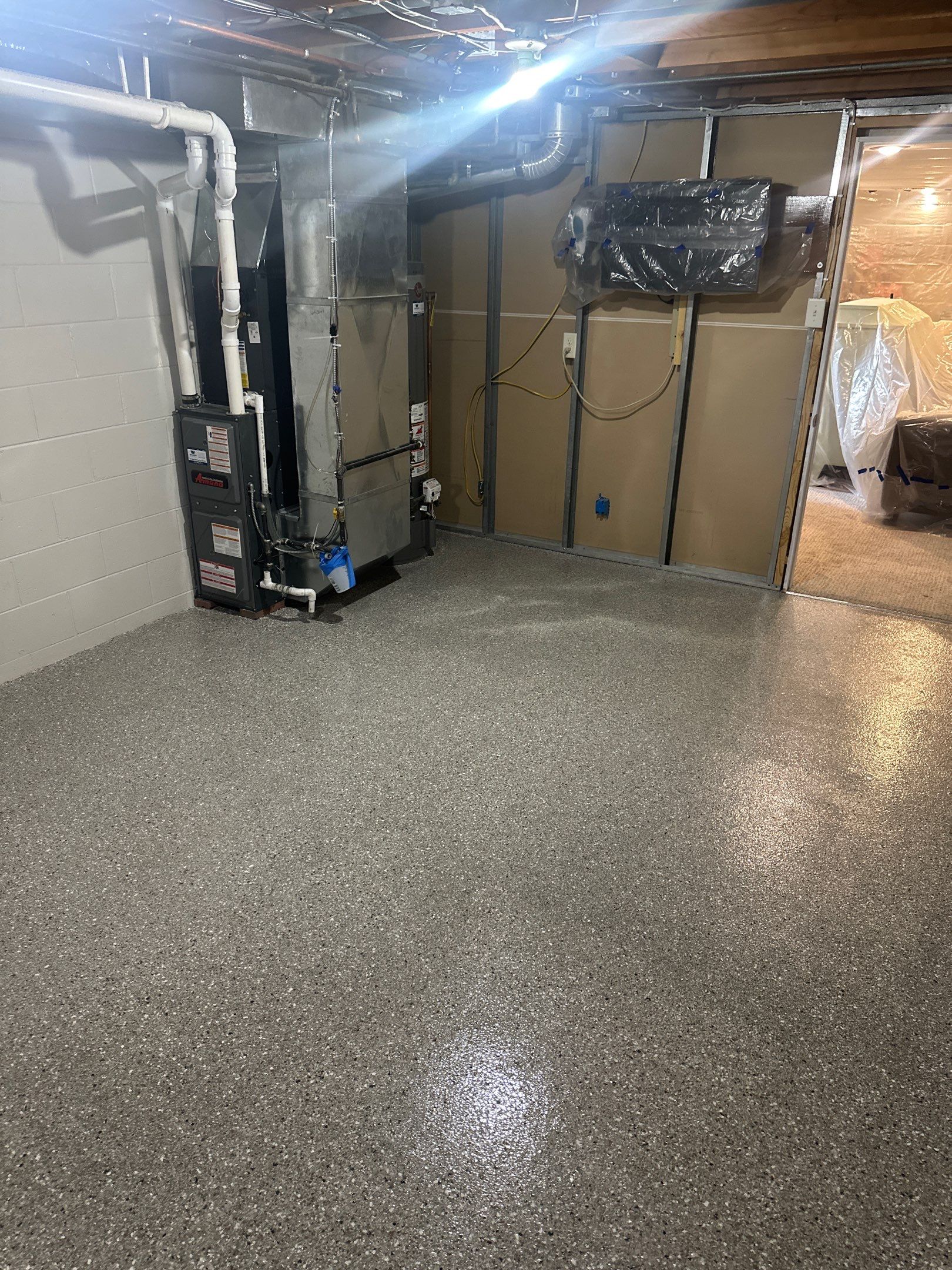 Protect and Beautify Your Basement Floor by Revival Concrete Coatings