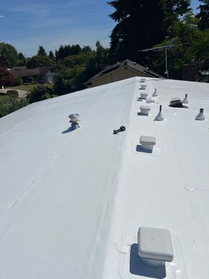 Residential Roofing Installation using TPO Membrane