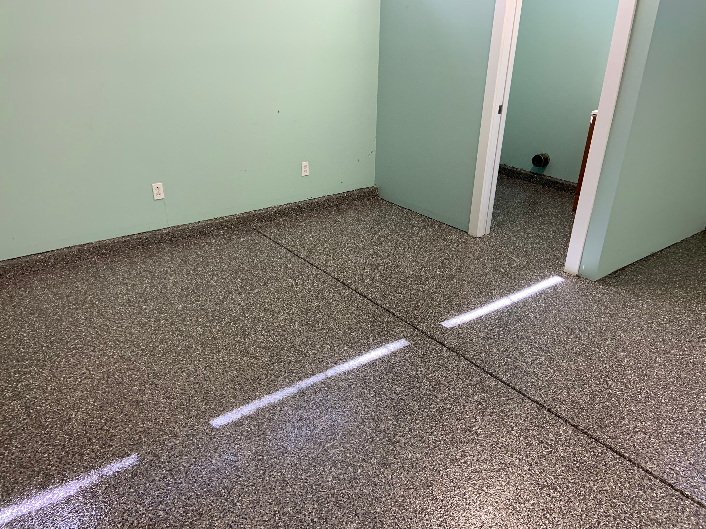Countertop Transformation using Galaxy Colorway by Croc Coatings, LLC