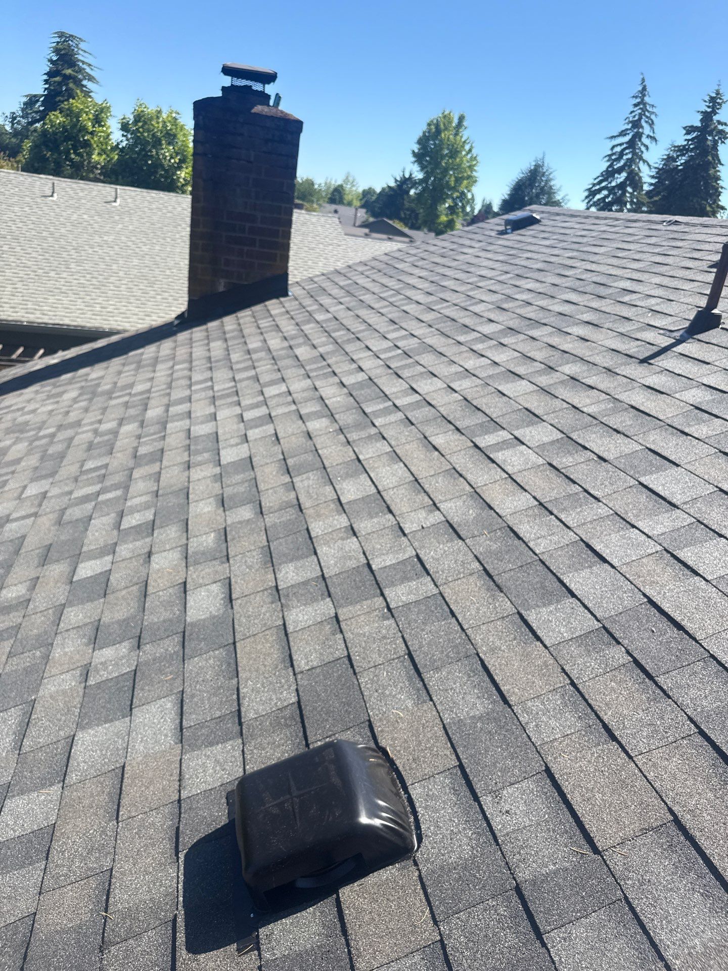 Residential Asphalt Shingle Reroof and Fascia Replacement in Eugene by BEST Roofing & Waterproofing