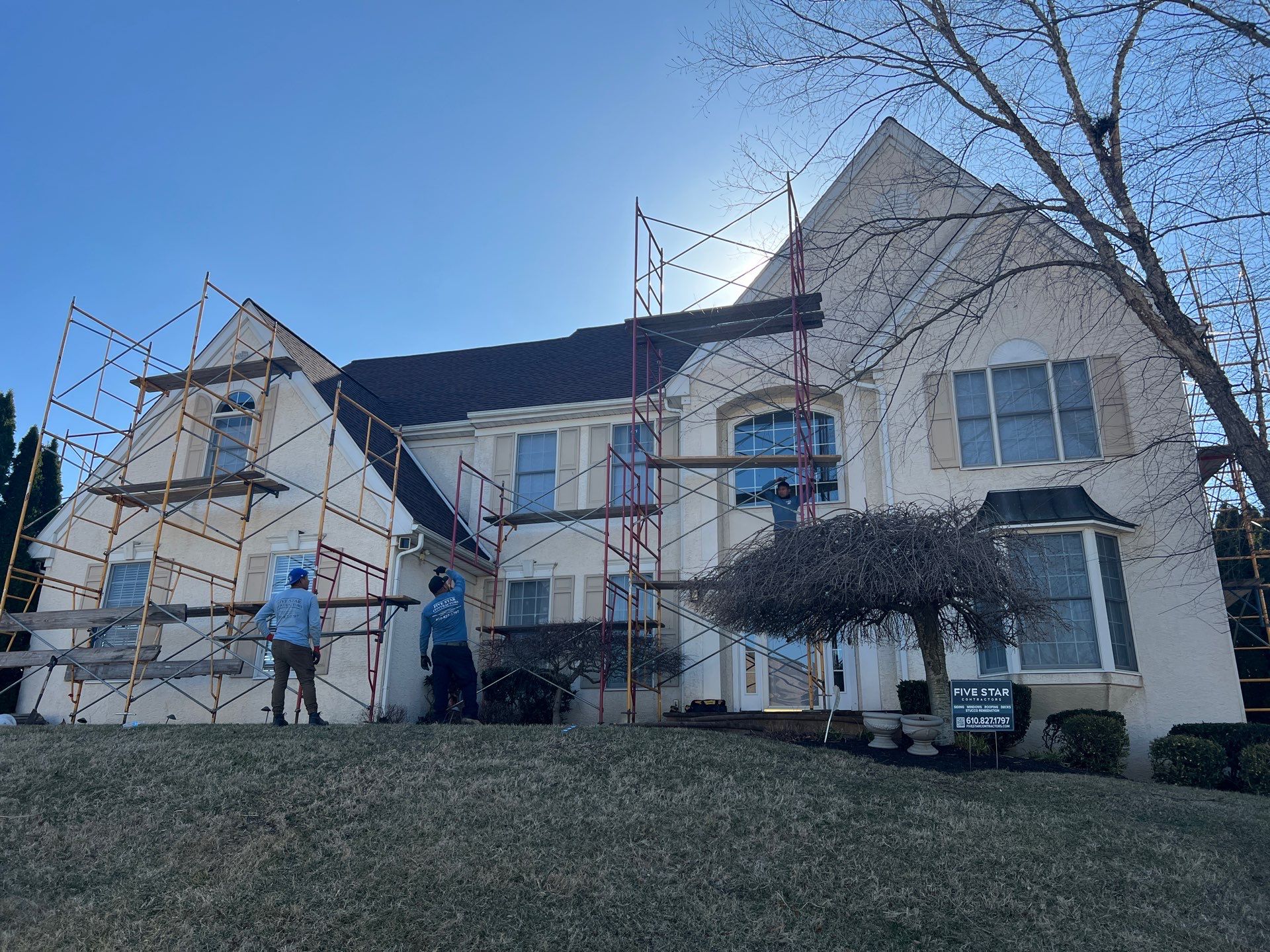 Wilmington, DE Home Exterior Remodel by Five Star Contractors