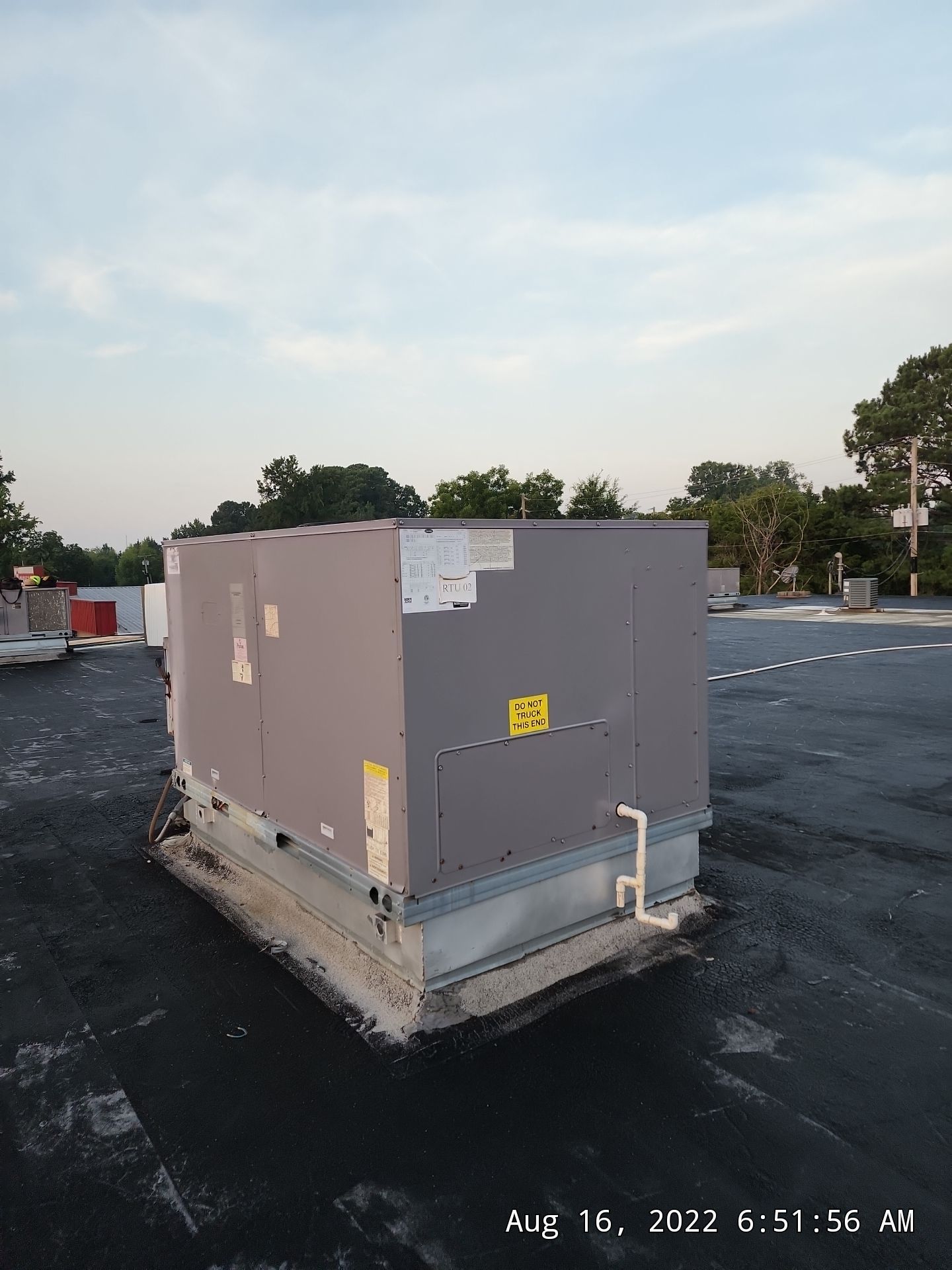 Commercial Roofing Installation using 50 mil PVC by Hostetler Roofing