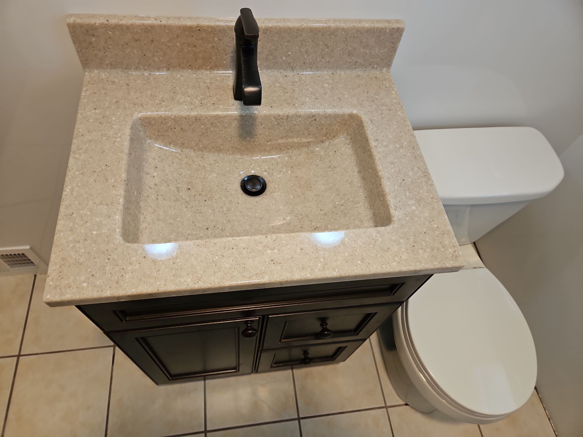 Phase II: Tuscany Marble & Tiramisu by Rome Bath Remodeling