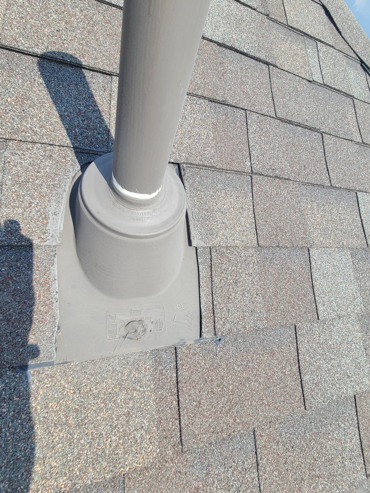 Hail Damage using Owen's Corning Duration (Lifetime) Shingles by Roof Repair Company