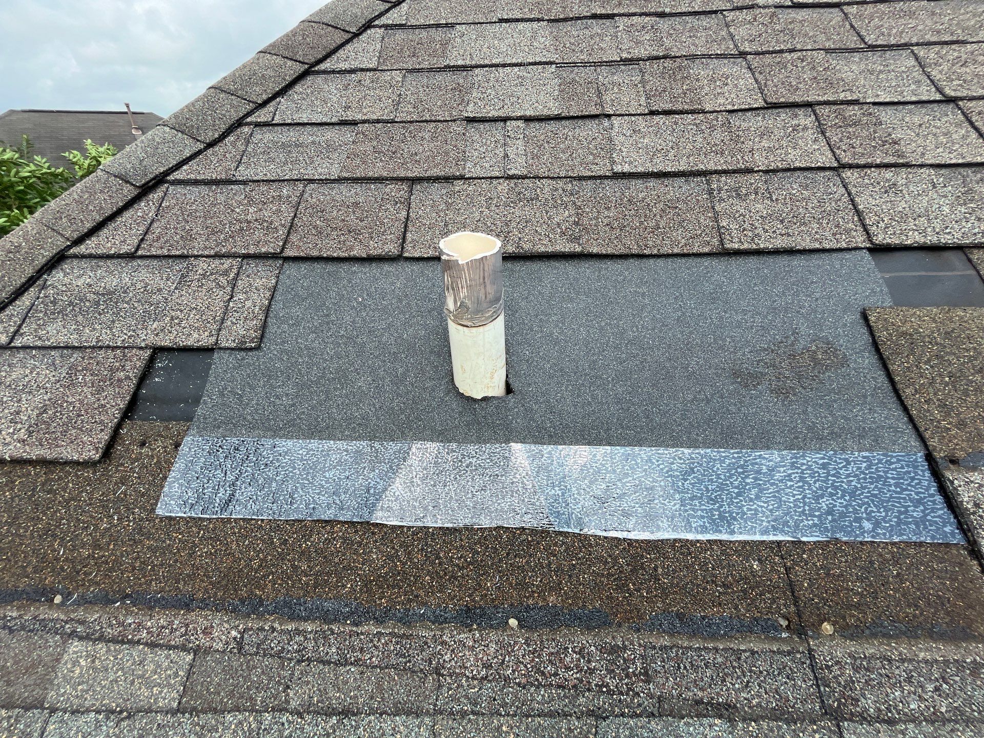Hail Damage using Owen's Corning Duration (Lifetime) Shingles by Roof Repair Company