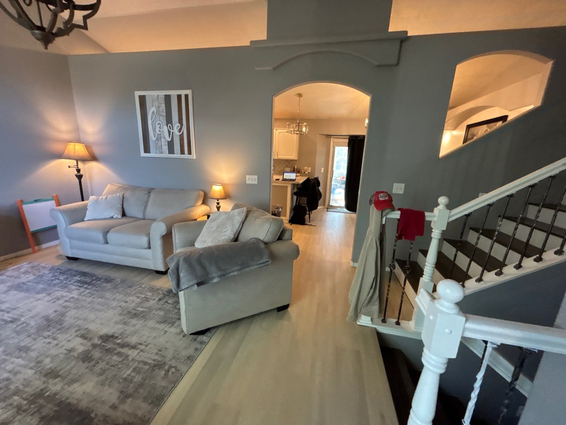 Sioux Falls Interior Painting and Luxury Vinyl Plank Flooring Installation by Select Painting, Coatings & Garage Cabinets