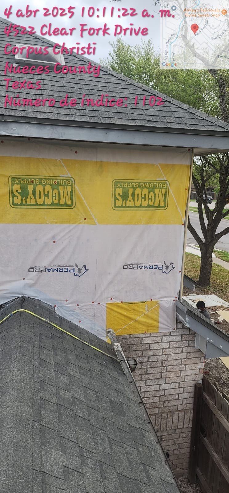 Run down on River Drive by Bayfront Roofing and Construction