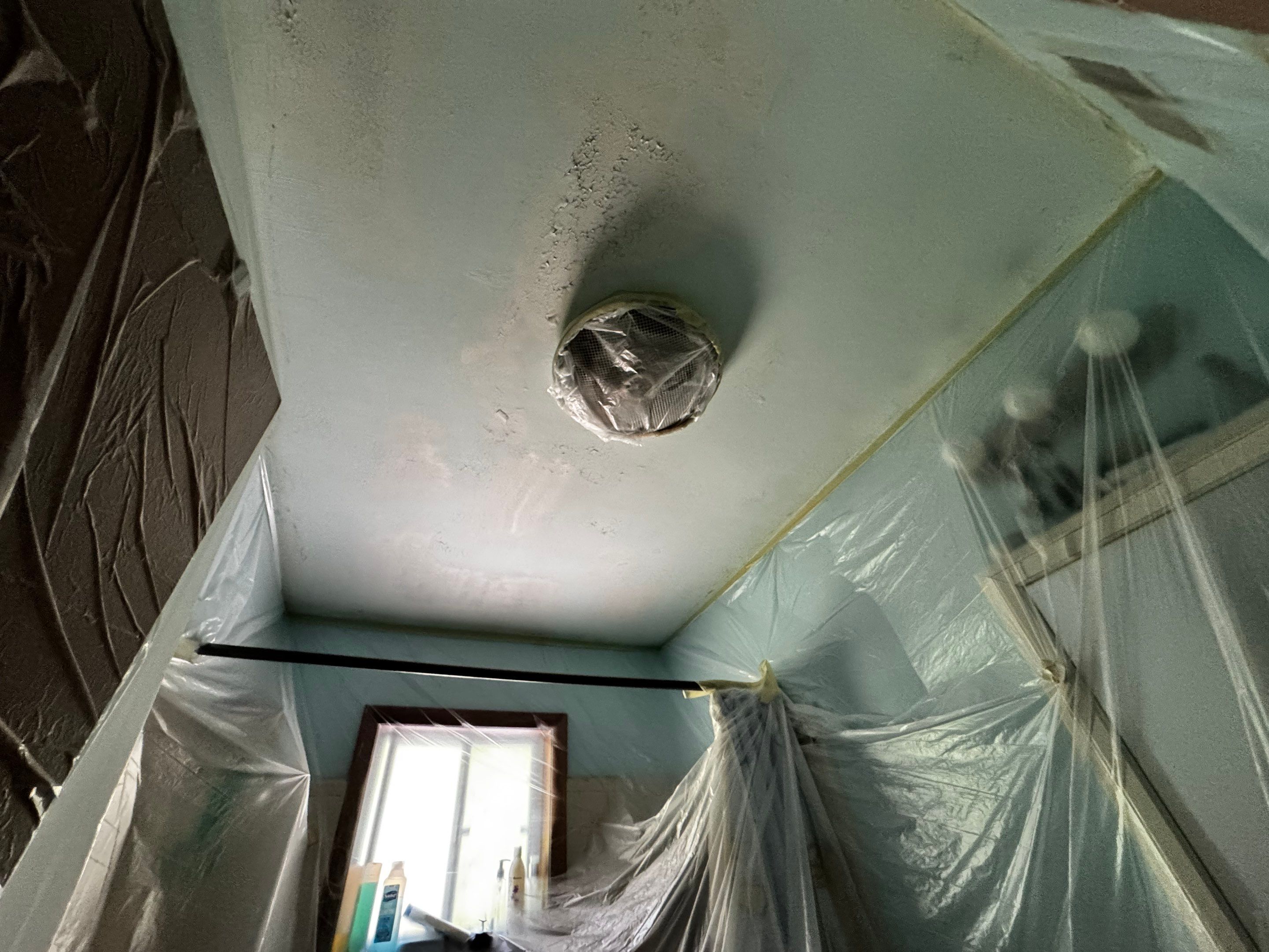 Townhome Ceiling Damage in Decatur, GA by PGP Surface Solutions, LLC