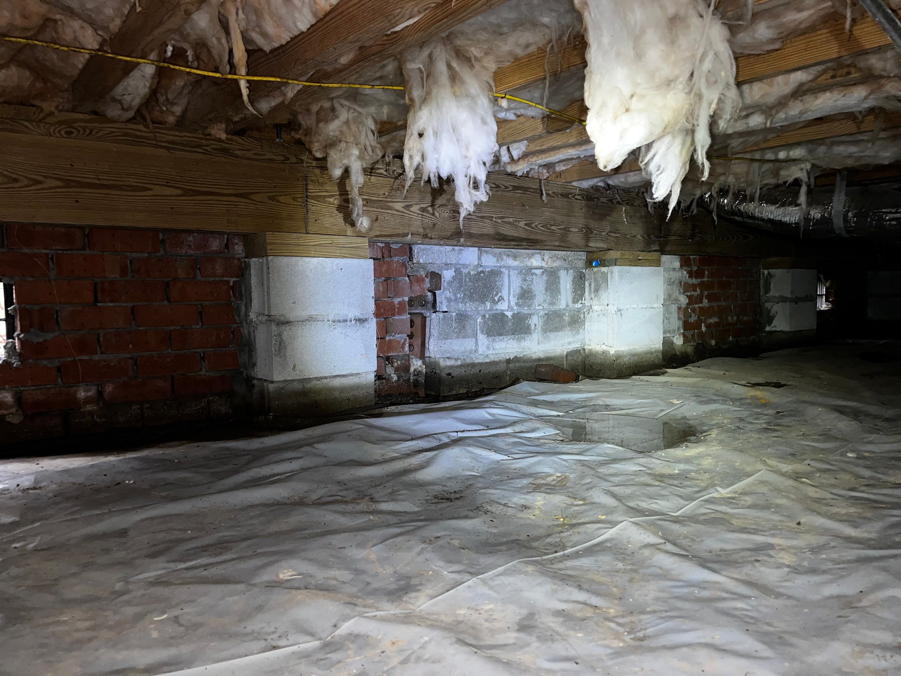 Impact Choice Encapsulation with French Drain and Crawlspace Doors by Impact Crawlspace