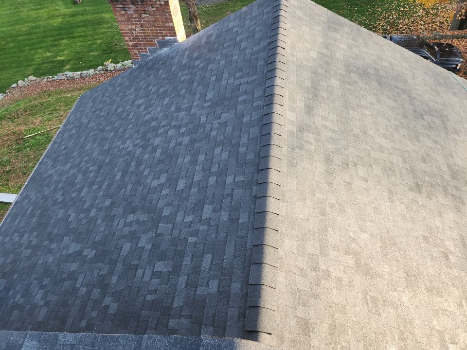 Residential Roofing Installation using Owens Corning TruDefinition Onyx Black by A Plus Exterior